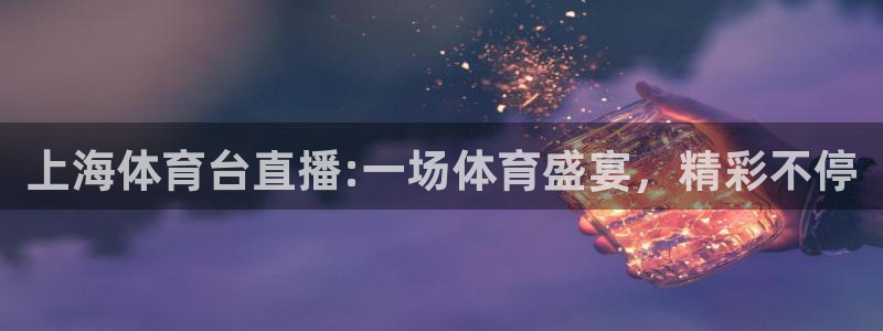 上海体育台直播:一场体育盛宴，精彩不停