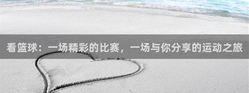 看篮球：一场精彩的比赛，一场与你分享的运动之旅